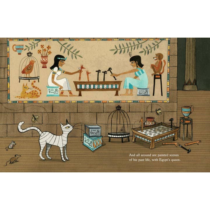 MUMMY CAT BY MARCUS EWERT AND ILLUSTRATED BY LISA BROWN