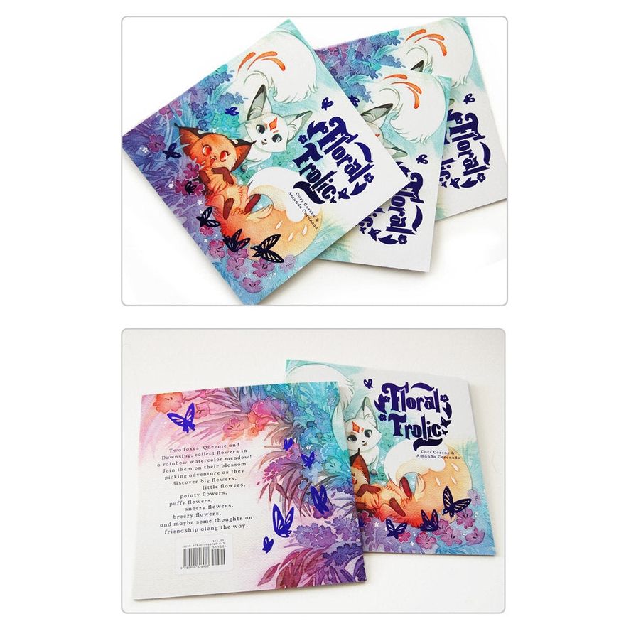 FLORAL FROLIC FOX CHILDREN'S BOOK - BOOK 1 OF THE FLORAL FROLIC SERIES