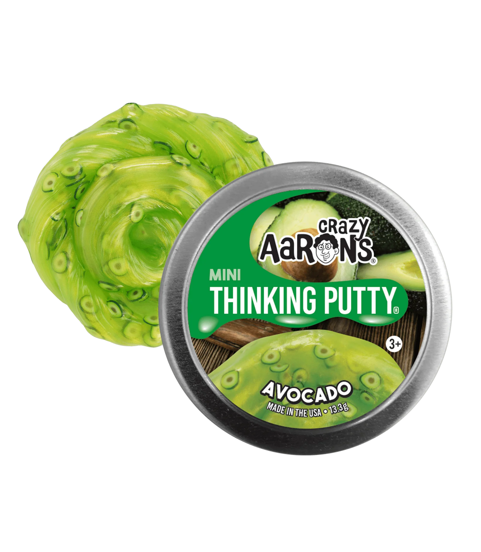 MINI AVOCADO THINKING PUTTY Games and Stuff