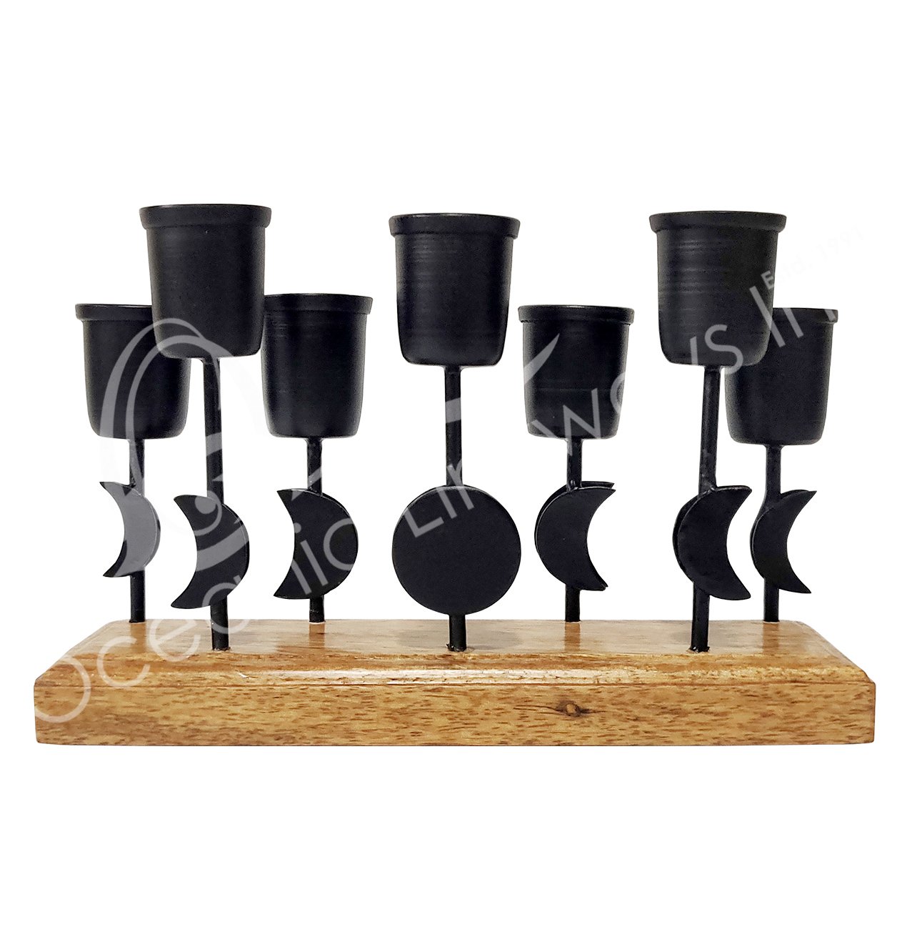 MOON PHASES CANDLE HOLDER