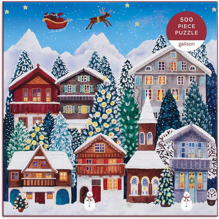 YULETIDE VILLAGE 500PC PUZZLE