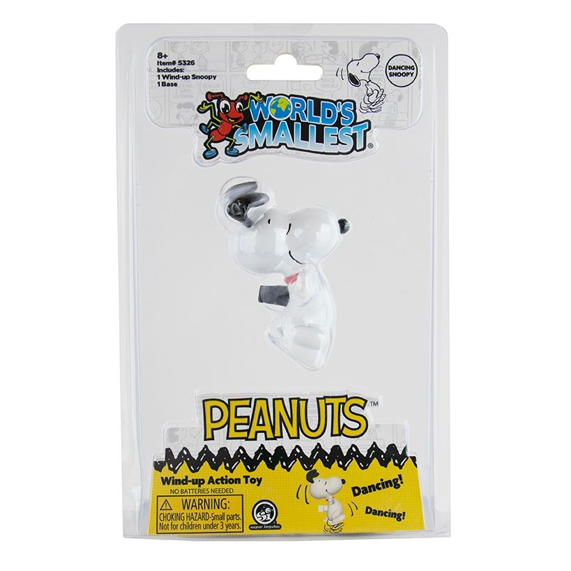 WORLD'S SMALLEST HAPPY DANCING SNOOPY
