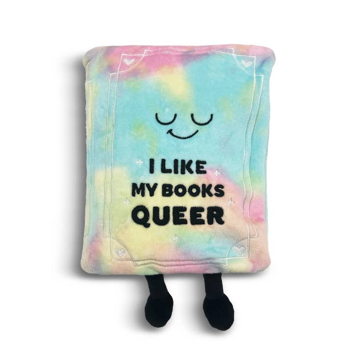 PUNCHKINS I LIKE MY BOOKS QUEER PLUSH