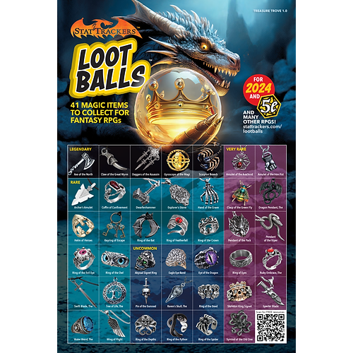 LOOT BALL - 5E COMPATIBLE MAGIC ITEMS (1)