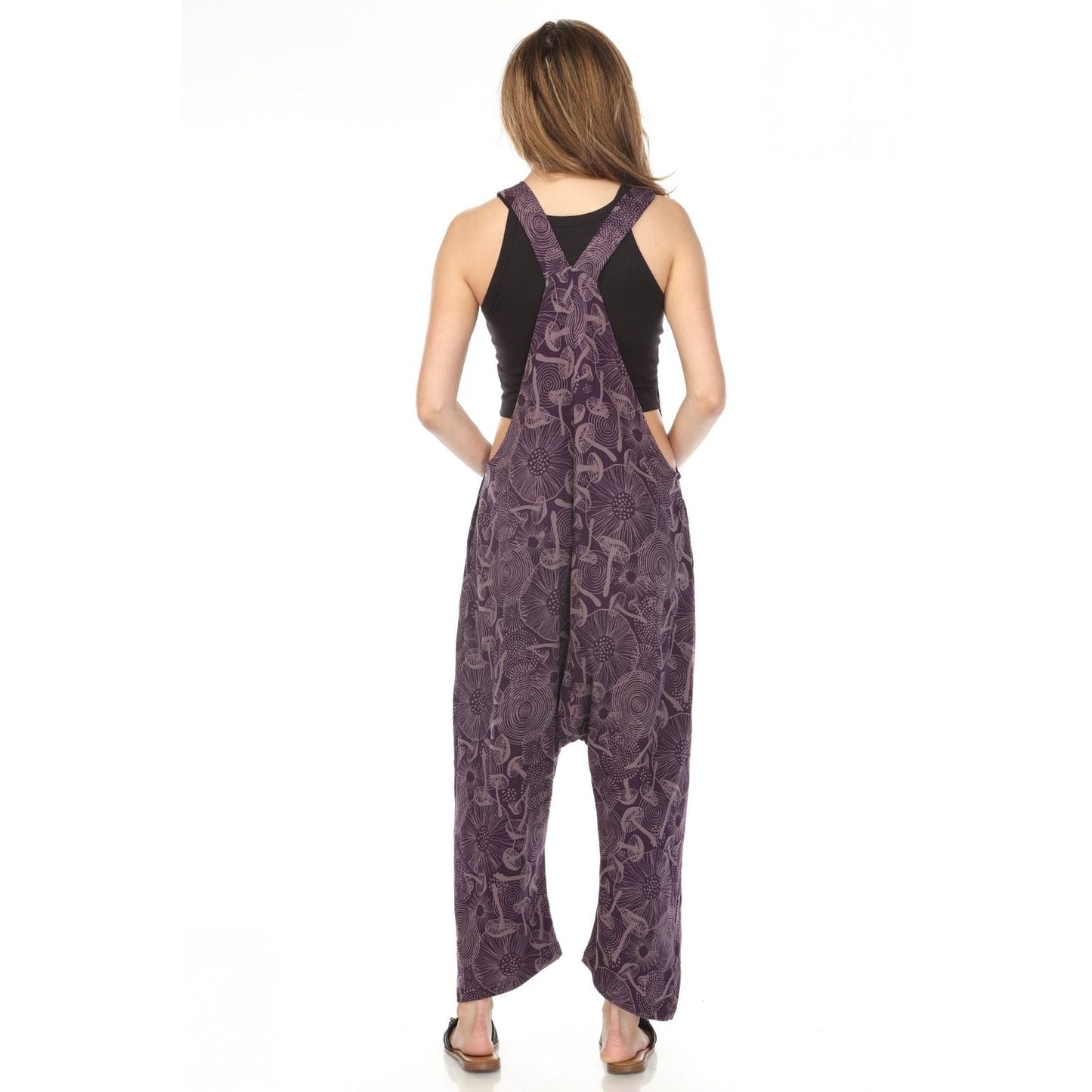 MUSHROOM JERSEY OVERALL ONESIE