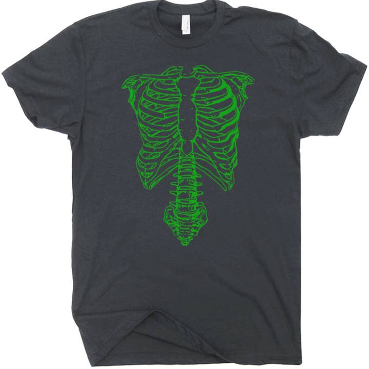 SPINAL TAP GREEN SKELETON T-SHIRT