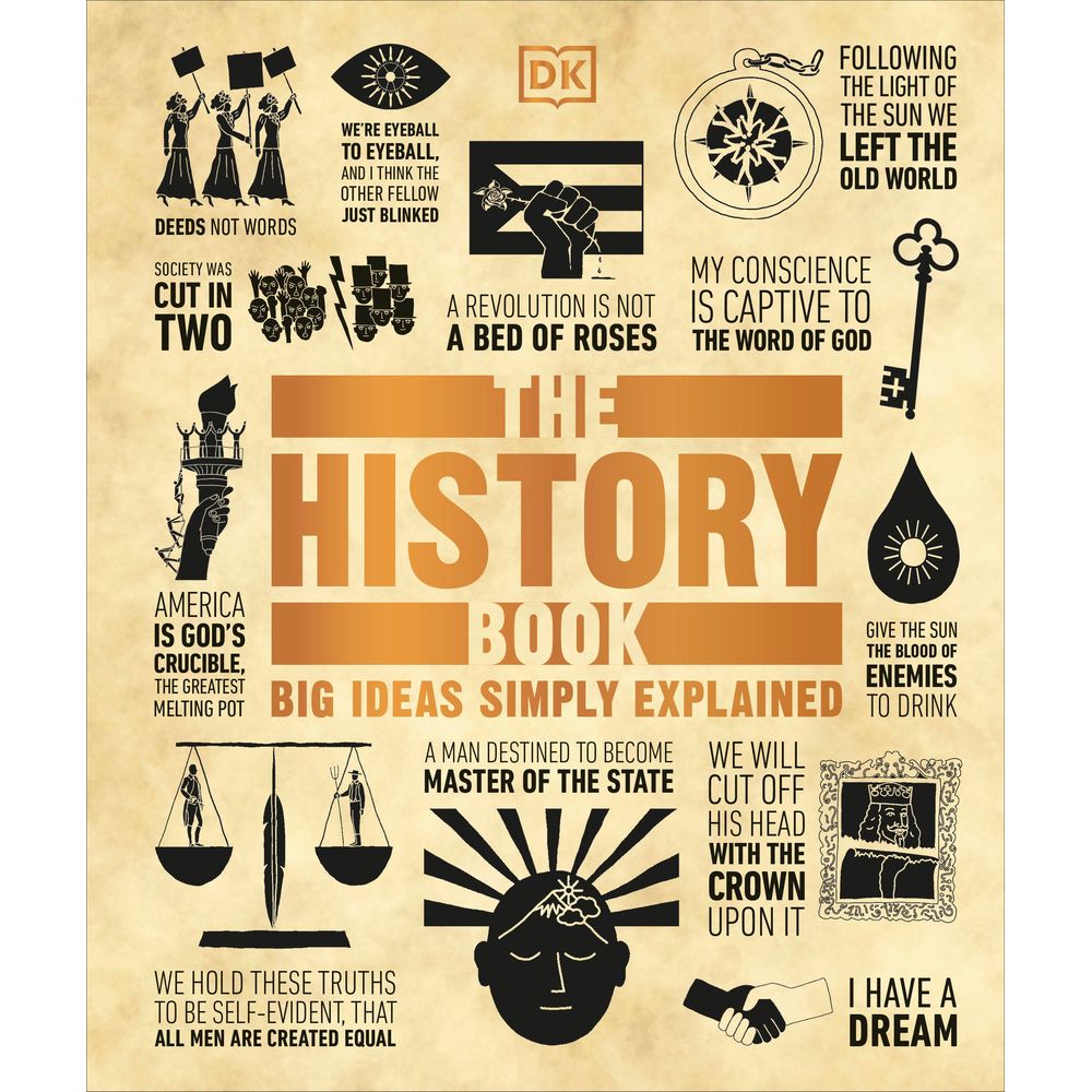 THE HISTORY BOOK: BIG IDEAS SIMPLY EXPLAINED BY DK