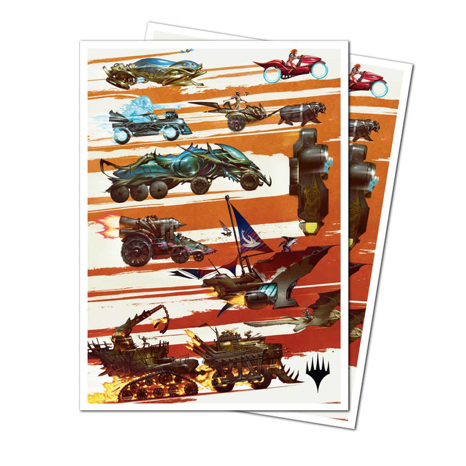 AETHERDRIFT FINISH LINE KEY ART APEX DECK SLEEVES (105)