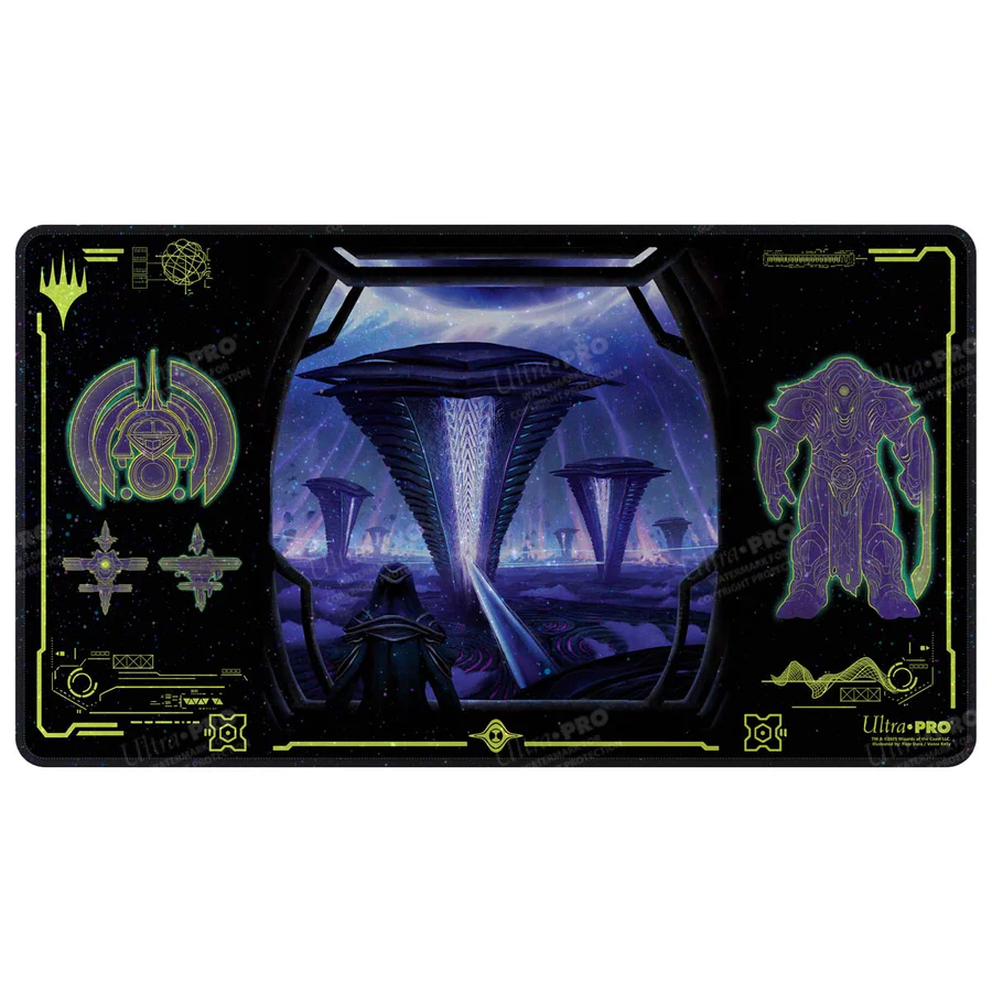 EDGE OF ETERNITIES HOLOFOIL PLAYMAT: SUSUR SECUNDI, VOID ALTAR