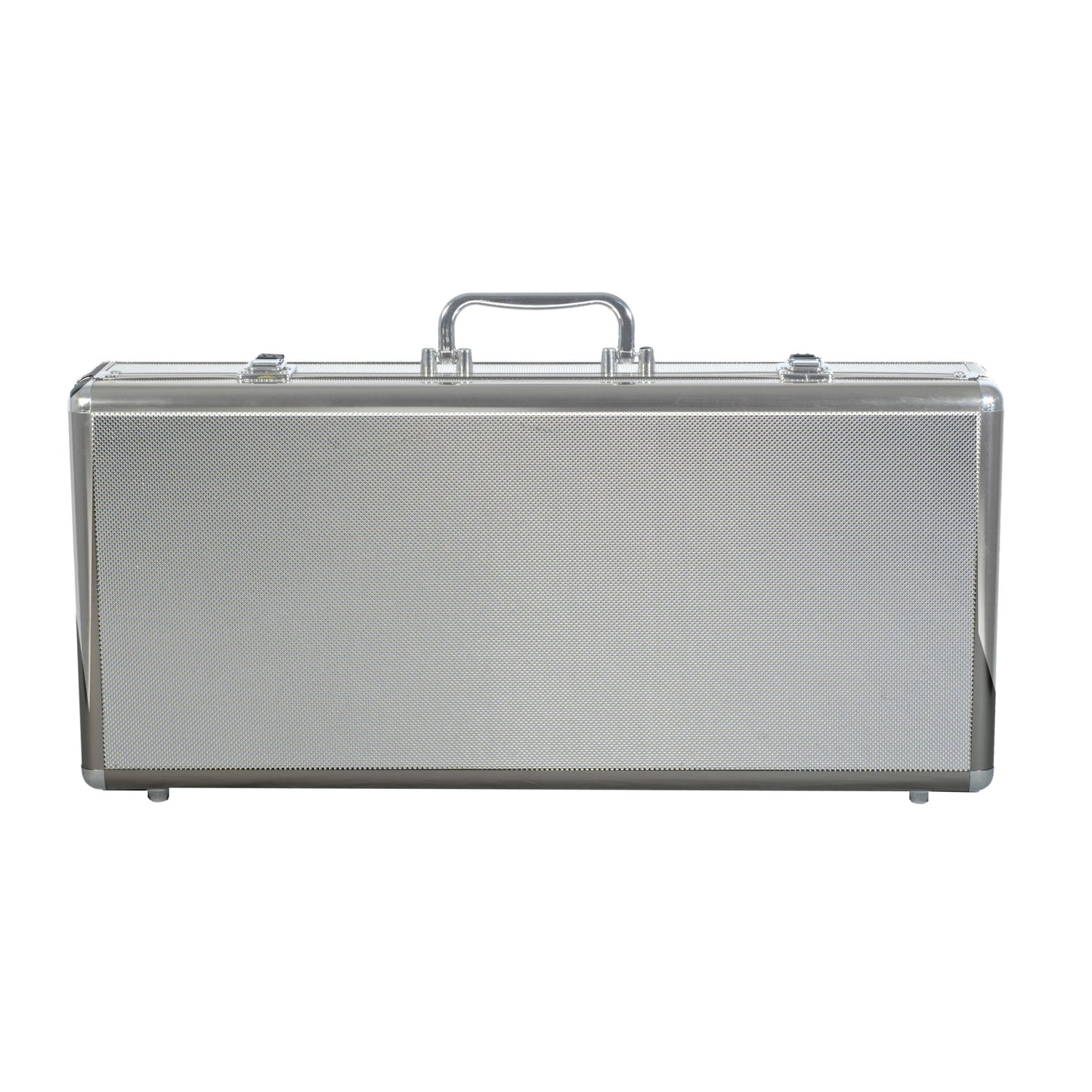 SILVER DELUXE ALUMINUM CASE AMERICAN STYLE MAHJONG