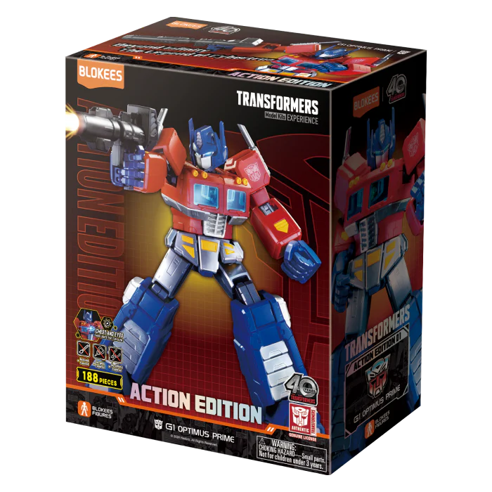 TRANSFORMERS BLOKEES ACTION EDITION OPTIMUS PRIME