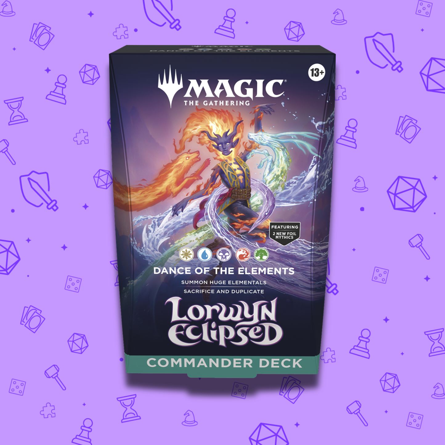 MAGIC THE GATHERING LORWYN ECLIPSED DANCE OF THE ELEMENTS COMMANDER DECK PREORDER