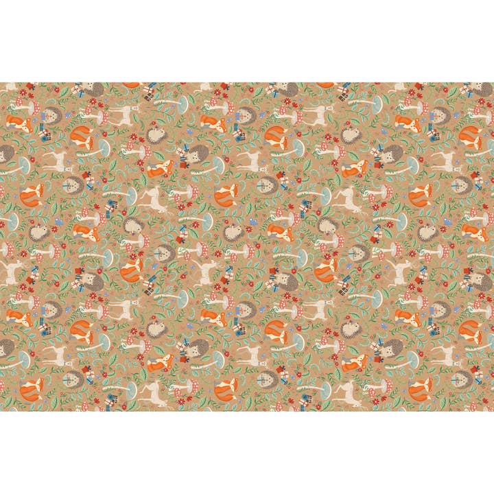 KRAFTY FOX HOLIDAY TISSUE PAPER