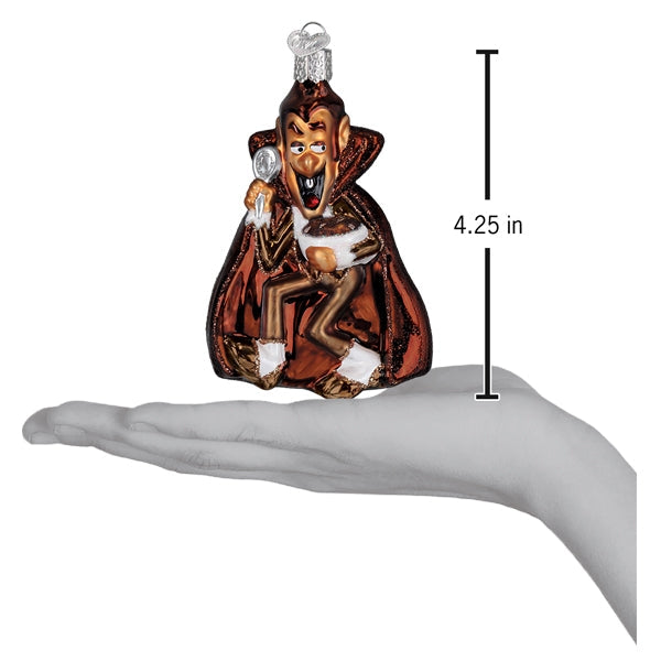 COUNT CHOCULA GLASS HOLIDAY ORNAMENT