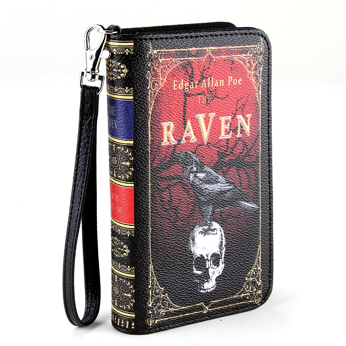 EDGAR ALLAN POE THE RAVEN WALLET WRISTLET