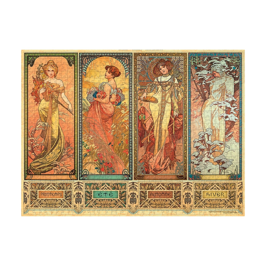 PAPERBLANKS SEASONS (1900) 1000 PIECE JIGSAW PUZZLE