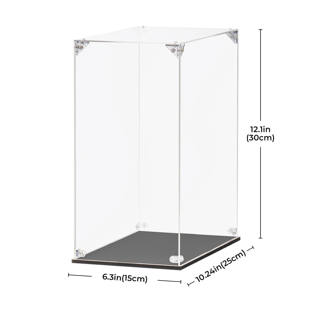 BOOK NOOK ACRYLIC DUST COVER BOX FOR WOODEN MINIATURE KITS