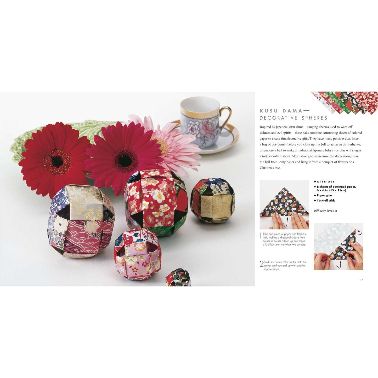 THE SIMPLE ART OF JAPANESE ORIGAMI BY MARI ONO