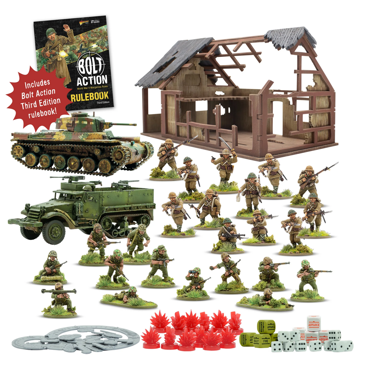 BOLT ACTION ISLAND ASSAULT STARTER SET