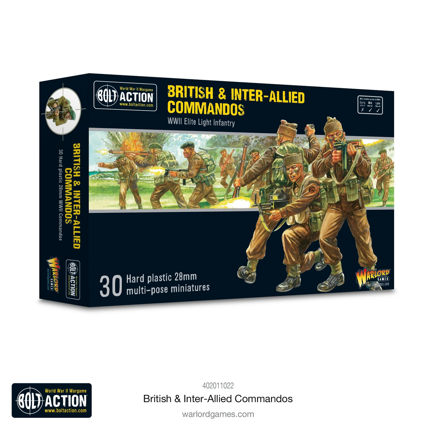 BOLT ACTION BRITISH & INTER-ALLIED COMMANDOS