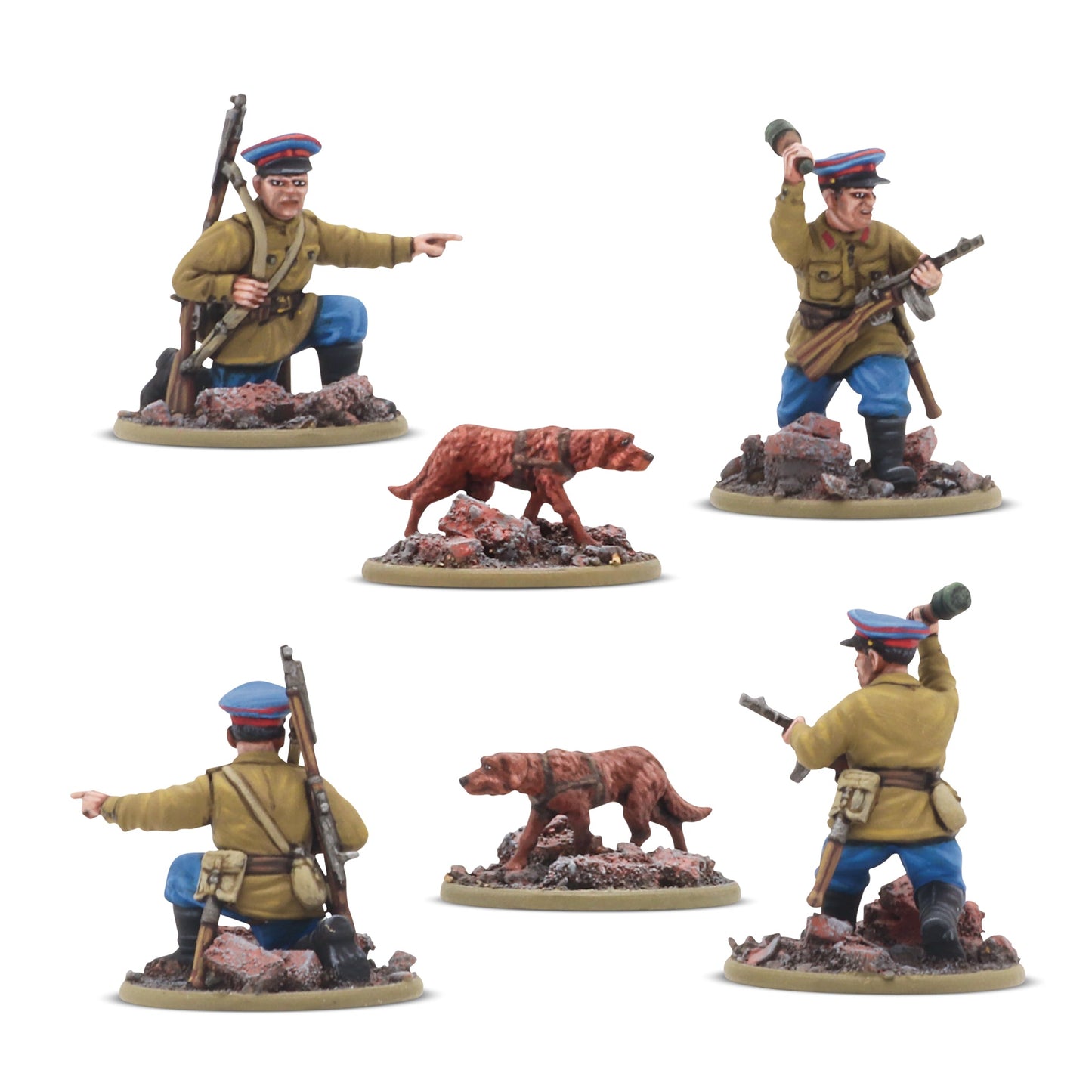 BOLT ACTION SOVIET ARMY INFANTRY PLATOON