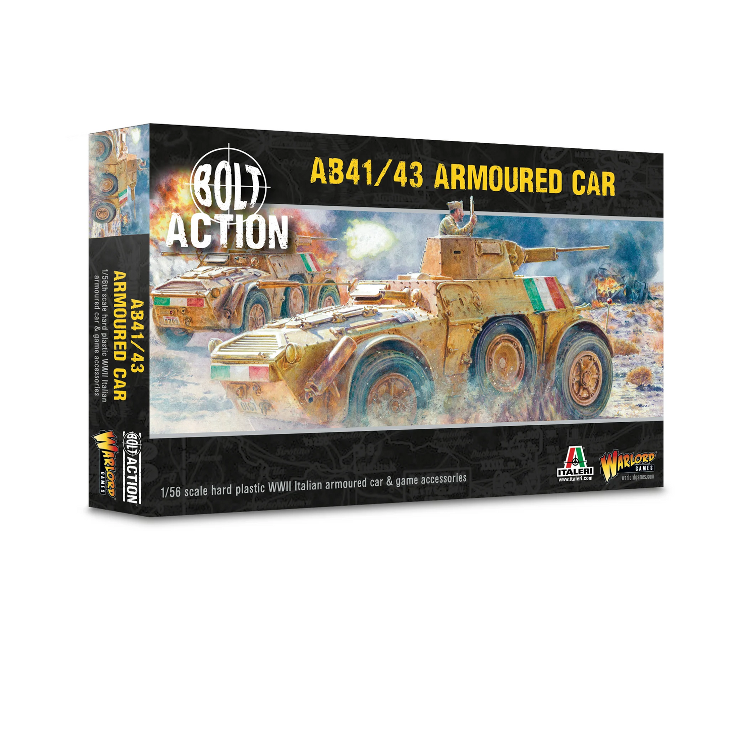 BOLT ACTION: AUTOBLINDA AB41/43 ARMOURED CAR