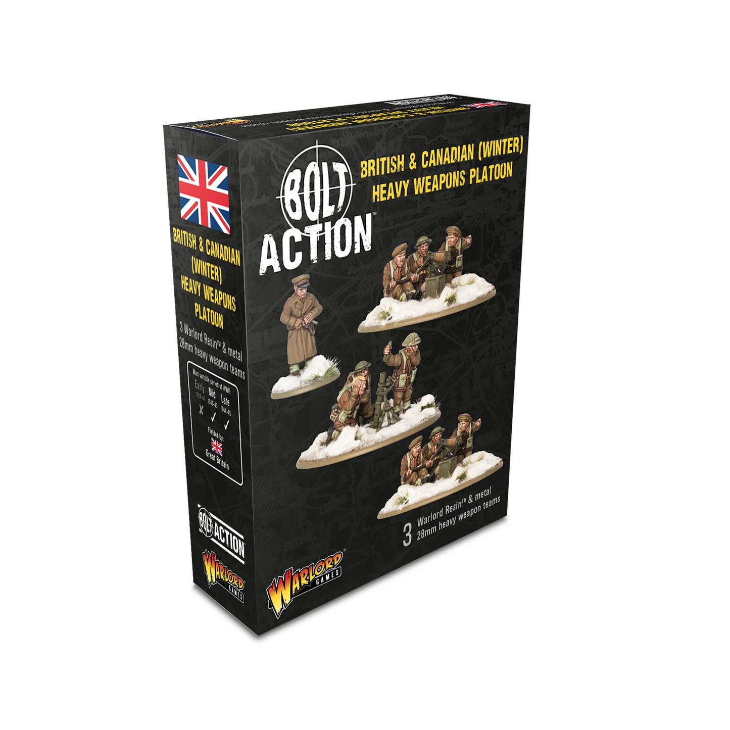 BOLT ACTION: BRITISH & CANADIAN INFANTRY WINTER HEAVY WEAPONS