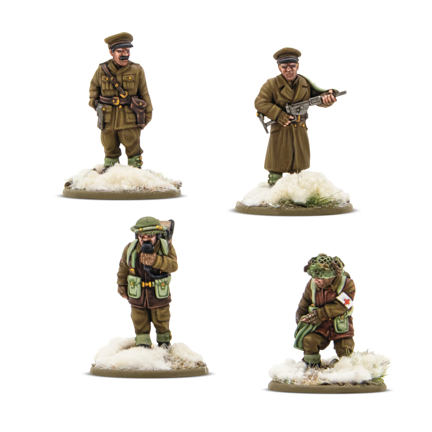 BOLT ACTION: BRITISH & CANADIAN INFANTRY WINTER HQ