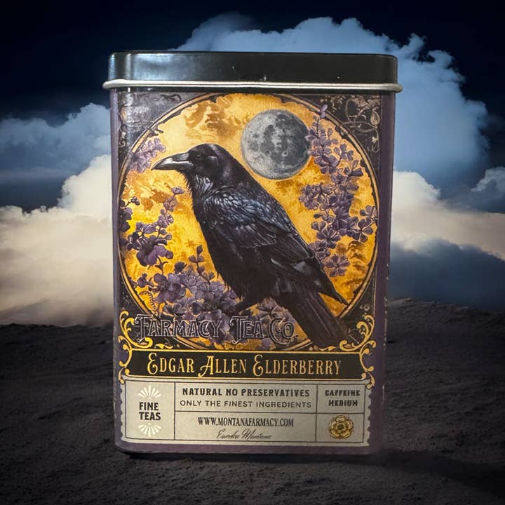 FARMACY TEA: EDGAR ALLEN ELDERBERRY TEA