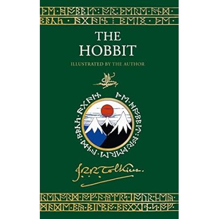 THE HOBBIT ILLUSTRATED BY THE AUTHOR JRR TOLKIEN