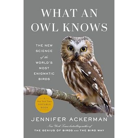 WHAT AN OWL KNOWS BY JENNIFER ACKERMAN