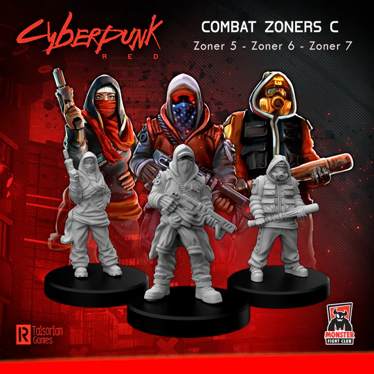 CYBERPUNK RED COMBAT ZONERS C