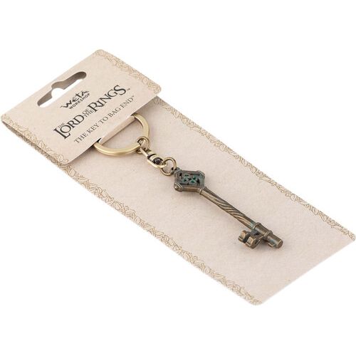 THE LORD OF THE RINGS KEY TO BAG END KEYCHAIN