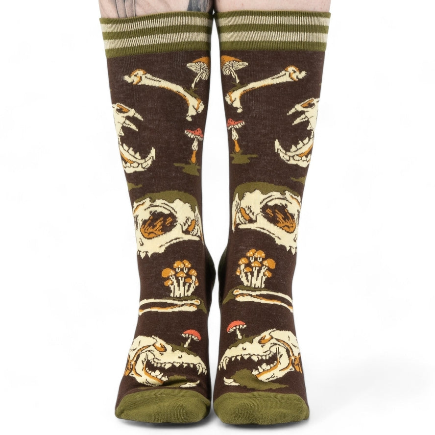 MOSSUARY CREW SOCKS BY FOOTCLOTHES