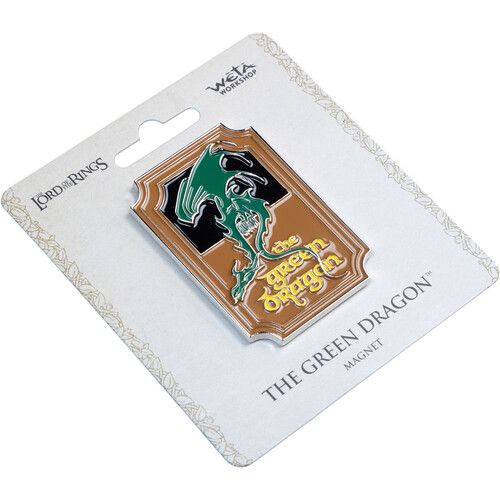 THE LORD OF THE RINGS THE GREEN DRAGON ENAMEL MAGNET