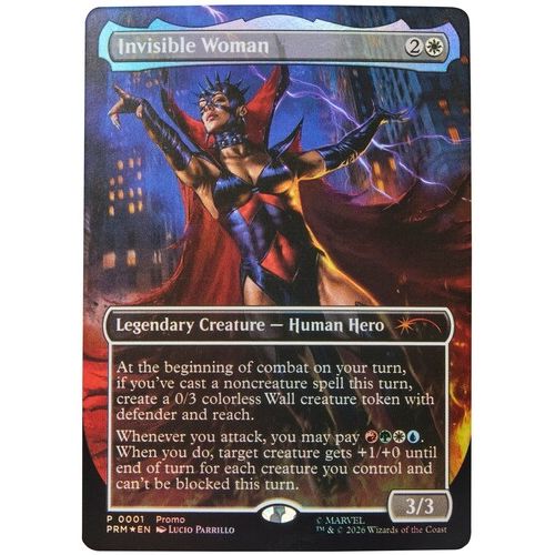 MARVEL LEGENDS X MAGIC THE GATHERING MALICE (SUE STORM) ACTION FIGURE