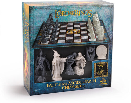 THE LORD OF THE RINGS BATTLE FOR MIDDLE-EARTH CHESS SET