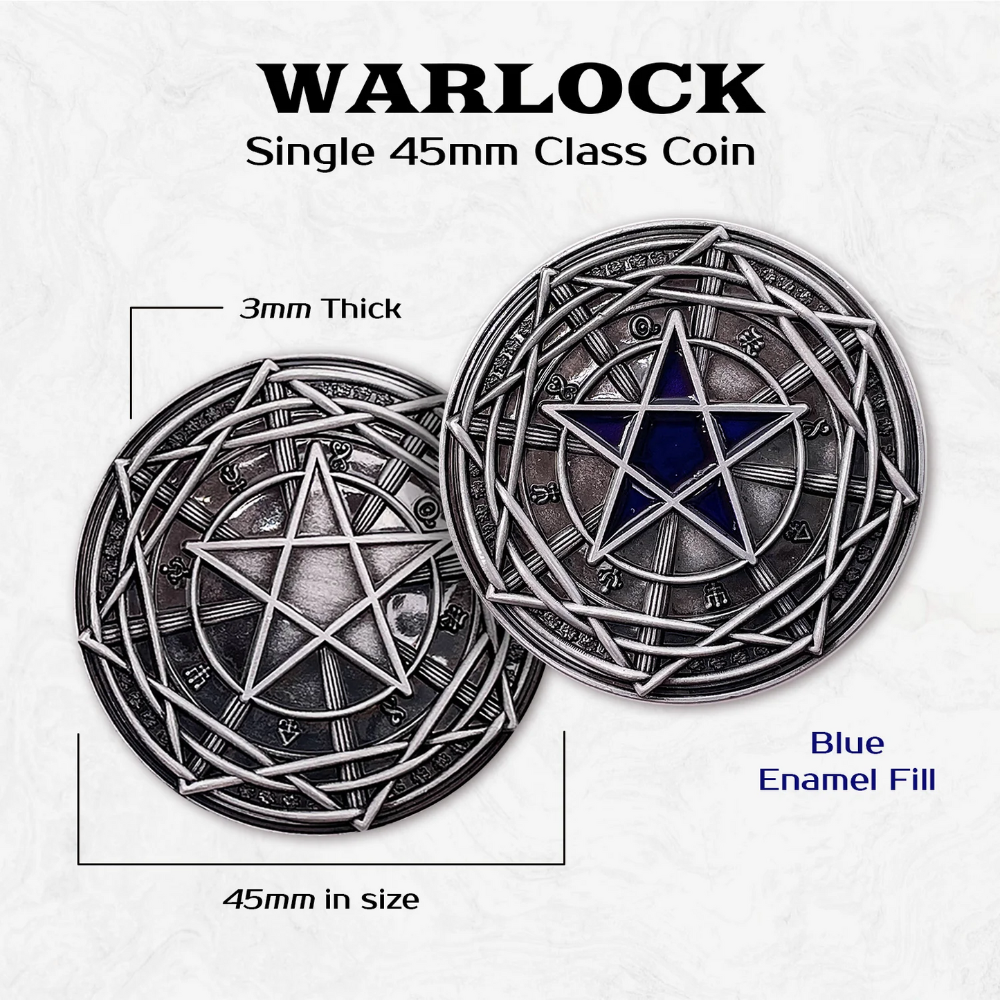 CLASS COIN - WARLOCK (SINGLE)