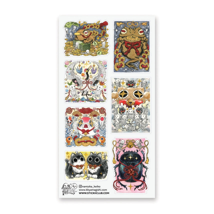 FESTIVAL OF FORTUNE STICKER SHEET