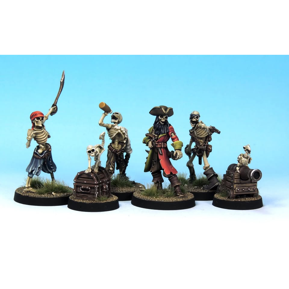 7 TV SKELETON PIRATES