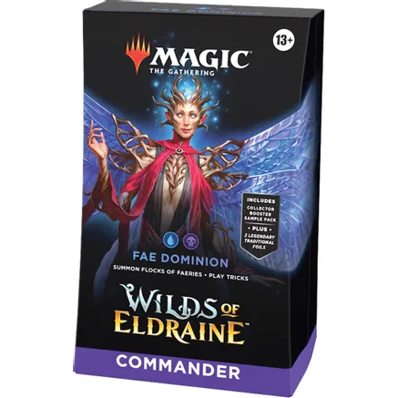 WILDS OF ELDRAINE FAE DOMINION COMMANDER DECK