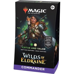 WILDS OF ELDRAINE VIRTUE AND VALOR COMMANDER DECK