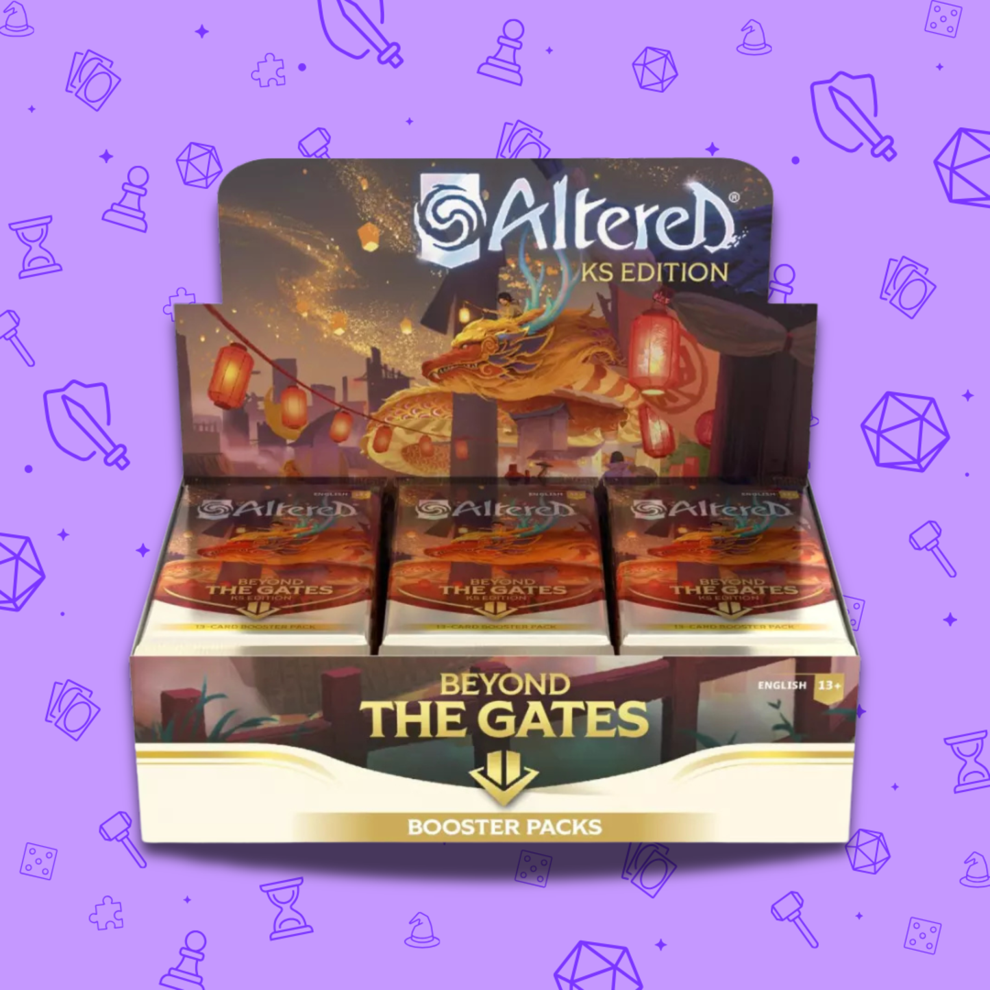 ALTERED BEYOND THE GATES BOOSTER DISPLAY BOX *KICKSTARTER EDITION*