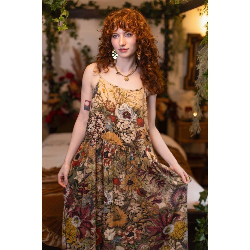 GOLDEN HOUR BOHÉME LONG MAXI SLIP DRESS BY MARKET OF STARS