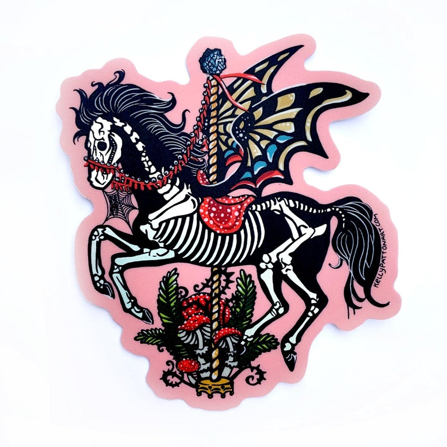 CURIOSITY CAROUSEL STICKER