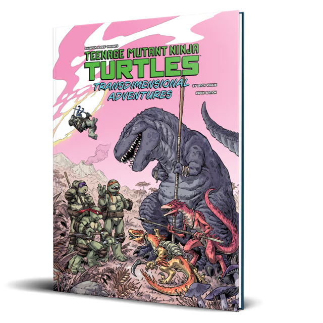 TEENAGE MUTANT NINJA TURTLES TRANSDIMENSIONAL ADVENTURES CAMPBELL COVER