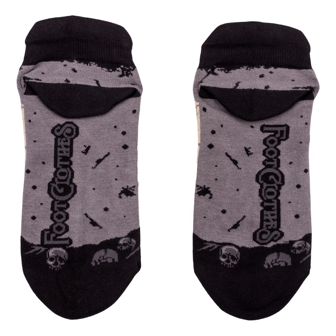 DEATH TAROT ANKLE SOCKS BY FOOTCLOTHES