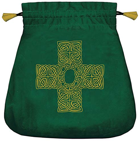 CELTIC CROSS VELVET BAG