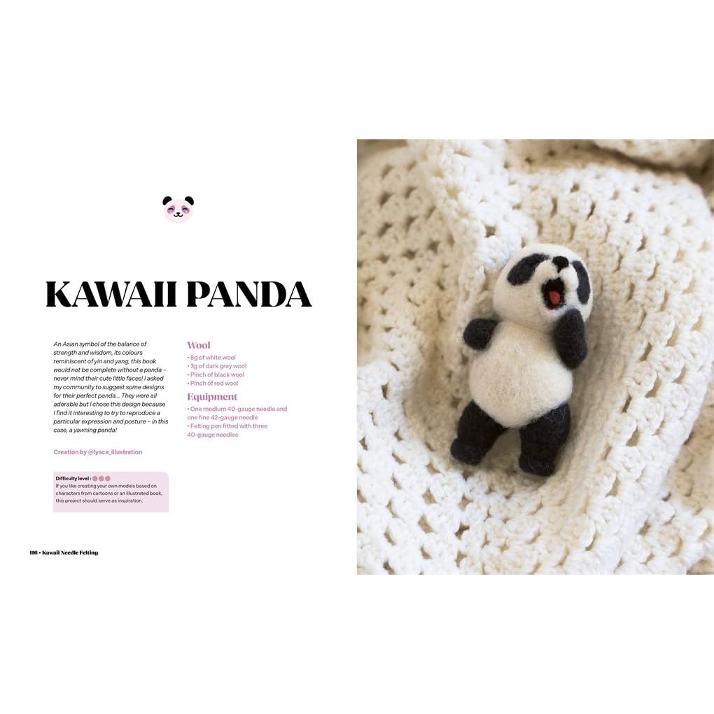 KAWAII NEEDLE FELTING BY HELENA ZAICHIK