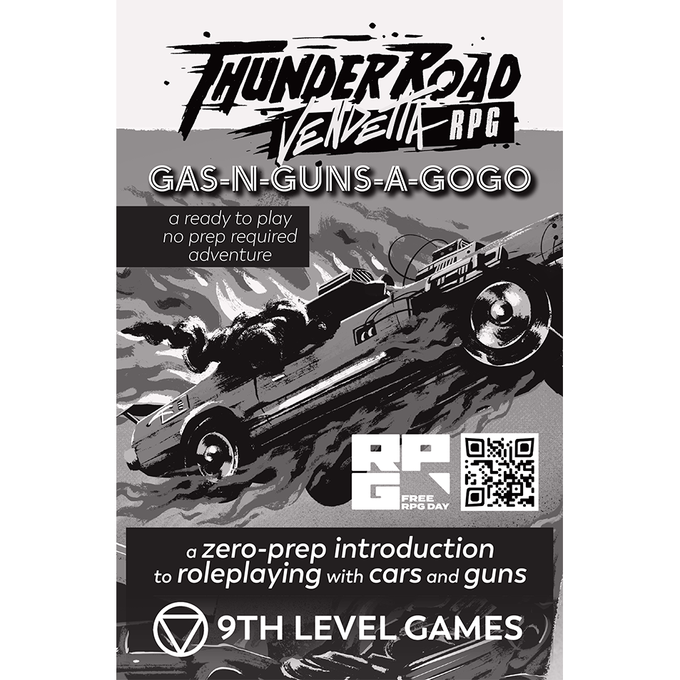 THUNDER ROAD VENDETTA RPG GAS N GUNS A GOGO